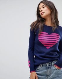 Oasis Heart Printed Sweater   ASOS at Asos